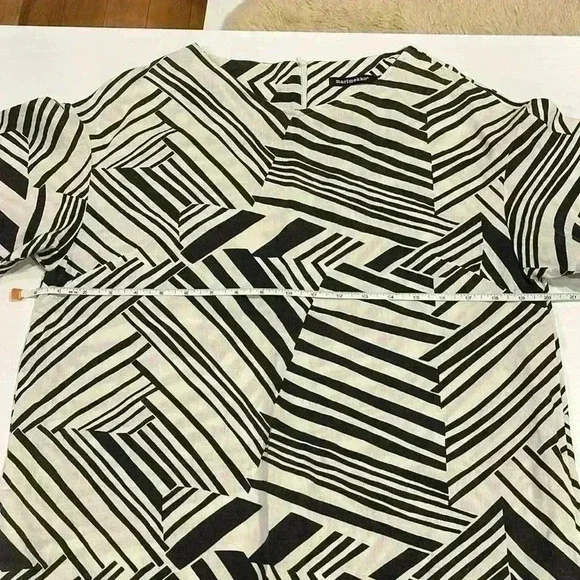 Marimekko Women’s Linen Dress Size 36 - Picture 9 of 11